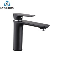 SKL-66112B Original design bathroom brass matte black basin faucet